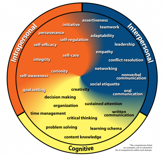 Competencies-for-Applications Competencies Wheel